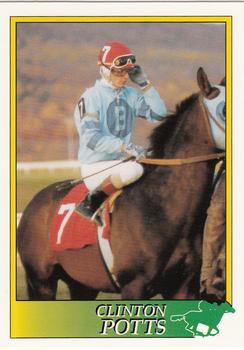 1993 Jockey Star #82 Clinton Potts Front